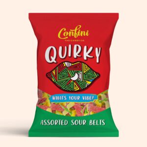 Quirky Assorted Sour Belts