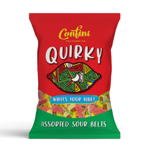 Quirky Assorted Sour Belts