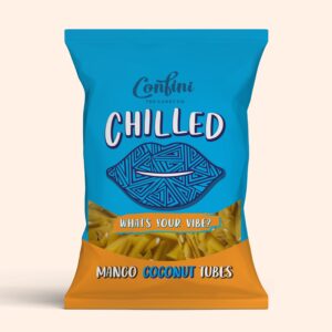 Chilled Mango Coconut Tubes