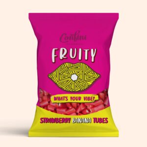 Fruity Strawberry Banana Tubes