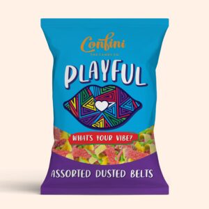 Playfull Assorted Dusted Belts