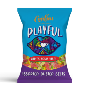 Playfull Assorted Dusted Belts